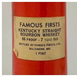 Vintage 1973 Collectible Famous Firsts "Yankee Doodle" Telephone Decanter Madec In italy