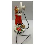 Vintage 1973 Collectible Famous Firsts "Yankee Doodle" Telephone Decanter Madec In italy