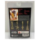 Vintage STAR WARS Miniature Die Cast Character Key Chains (New Old Stock)