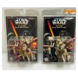 Vintage STAR WARS Miniature Die Cast Character Key Chains (New Old Stock)