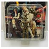 Vintage STAR WARS Miniature Die Cast Character Key Chains (New Old Stock)