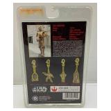 Vintage STAR WARS Miniature Die Cast Character Key Chains (New Old Stock)