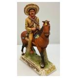 Vintage Collectible Pancho Villa Imported Tequila In Original Box