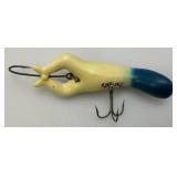 Very RARE Heddon Blue And White Luny Frog Bass Lure