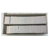 Large Box Of Misc. Unsorted Sports Cards Some With Protective Sleeves