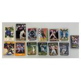 Large Box Of Misc. Unsorted Sports Cards Some With Protective Sleeves