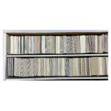 Large Box Of Misc. Unsorted Sports Cards Some With Protective Sleeves