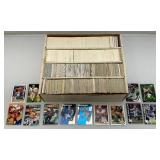 Large Box Of Misc. Unsorted Baseball Cards Some With Protective Sleeves
