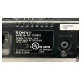 Misc. Vintage Electronics Including Camera, Sony DREAM MACHINE Am/Fm Clock Radio And More