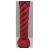 Vintage Christmas Blow Mold Candle 36"