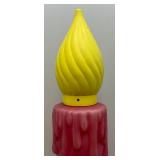 Vintage Christmas Blow Mold Candle 36"