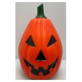 Vintage Blow Mold Halloween Pumpkin 22" Tall