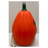 Vintage Blow Mold Halloween Pumpkin 22" Tall