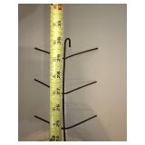 31 Inch Metal Display Rack Stand with Multiple Arms