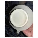 Blue Willow China Dinnerware Set with Plates, Bowls, Cups and Serving Pieces - 8 Place Settings