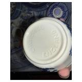 Blue Willow China Dinnerware Set with Plates, Bowls, Cups and Serving Pieces - 8 Place Settings