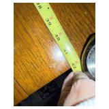 Vintage Oak Dining Table with 5 Wooden Chairs and Spiral Legs and Two leaves