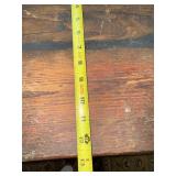 Rustic Wooden Plant Stand with Casters