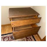 2-Drawer Wooden File Cabinet 25x18x24 Inches
