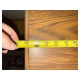 2-Drawer Wooden File Cabinet 25x18x24 Inches