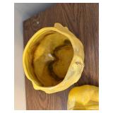 Vintage Regal Chef Cookie Jar Yellow Ceramic Pottery USA