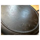Set of 2 Lodge Cast Iron Skillets 10.5 Inch and 7 Inch