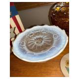 Collection of Vintage Decorative Glassware and Trinkets