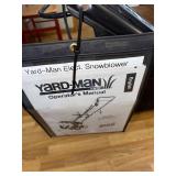 Yard-Man Electric Snowblower with Operator