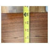 Wood Storage Chest with Walnut Top and Barn Board Sides