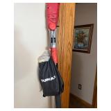 Sun Joe SWJ802E-RED Electric Pole Chain Saw with Tumax Bag