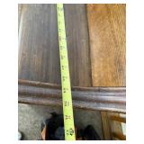 Antique Solid Wood Church Pew Bench, 72 Inch