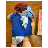 Vintage Cabbage Patch Kid Doll and 1980s Hasbro Mr. Potato Head Set