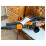 Worx WG503 Electric Leaf Blower with Manual and Collection Bag