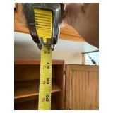 Antique Oak Hoosier Cabinet with Porcelain Top and Flour Bin