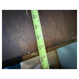 Antique Wooden Dresser with 4 Drawers and Brass Pulls