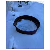 Large Cast Iron Pig Pot with Side Handles