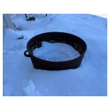 Large Cast Iron Pig Pot with Side Handles