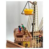 Playmobil Super Deluxe Pirate Ship Play Set with Figures and Accessories
