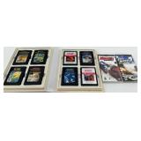 Collection of Atari 2600 Cartridges in Binder and 2 PSP Racing Games