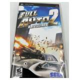 Collection of Atari 2600 Cartridges in Binder and 2 PSP Racing Games