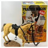 Gabriel Prairie Wagon 4-in-1 Playset with Lone Ranger Horse