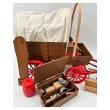 Gabriel Prairie Wagon 4-in-1 Playset with Lone Ranger Horse