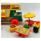 Vintage Fisher-Price Play Family Camper Toy Set with Figures and Accessories
