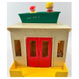 Vintage Fisher-Price Play Family Camper Toy Set with Figures and Accessories