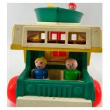 Vintage Fisher-Price Play Family Camper Toy Set with Figures and Accessories