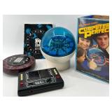 Vintage Electronic Games Lot: Computer Perfection, Coleco Zodiac, and Blip