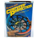Vintage Electronic Games Lot: Computer Perfection, Coleco Zodiac, and Blip