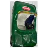 Vintage Toy Car Collection including Tonka with Figures and Plastic Hut Set