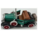 Vintage Toy Car Collection including Tonka with Figures and Plastic Hut Set