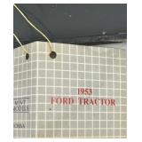 1:12 Scale 1953 Ford Tractor Die Cast Model with Display Case